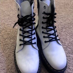 Dr. Martens White Jadon boots